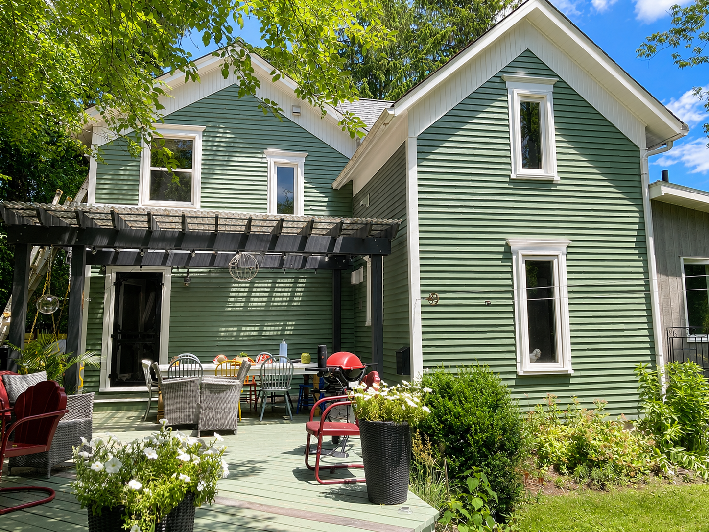 Exterior painting — Ottawa home