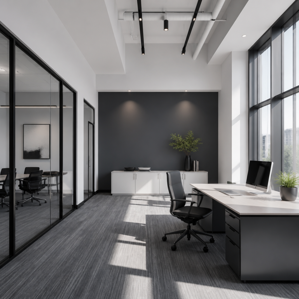 Commercial painting service visual